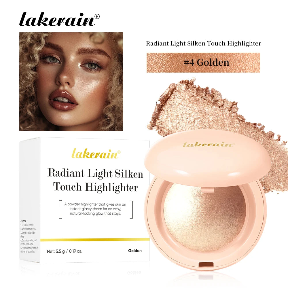 Radiant Highlighter Powder Shimmer Face Bronzer Makeup - 20