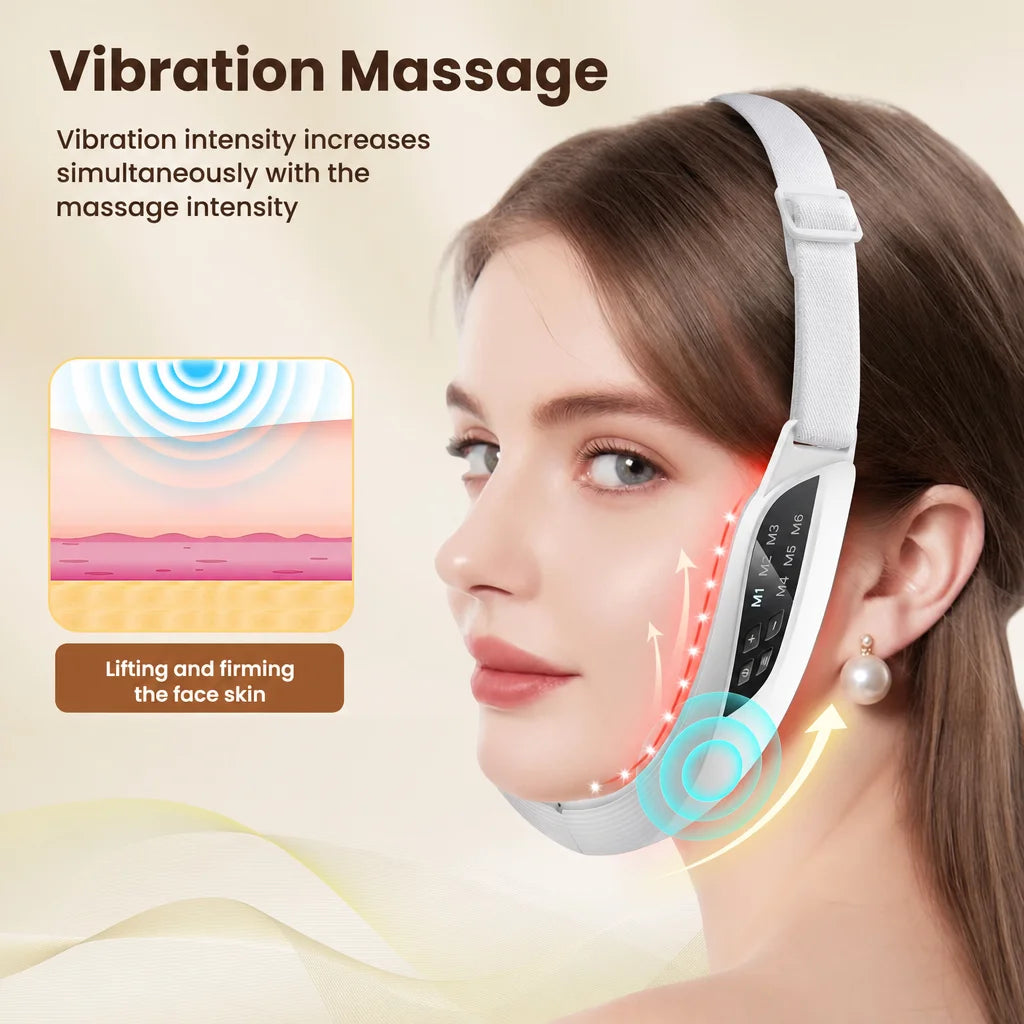 Electric V Face Lift Device EMS Facial Slimming Massager - 14