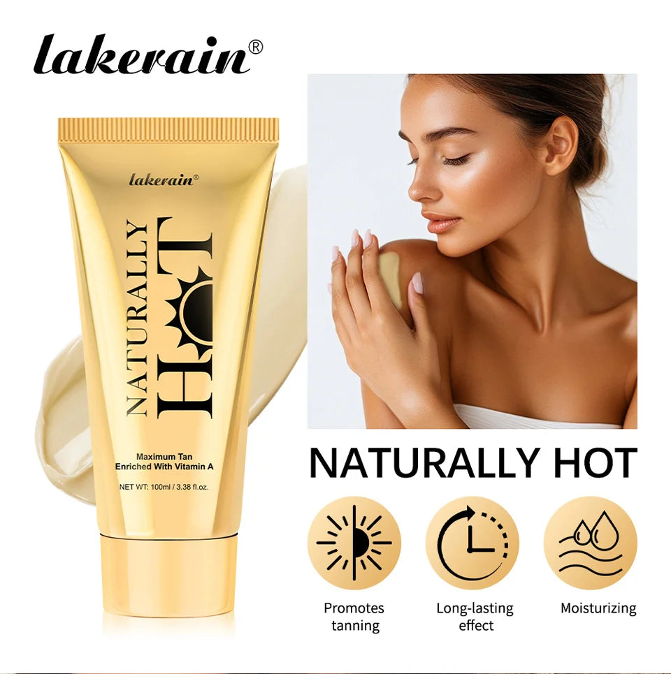 Hot Tanning Cream Self Tanner Bronzer for Natural Glow