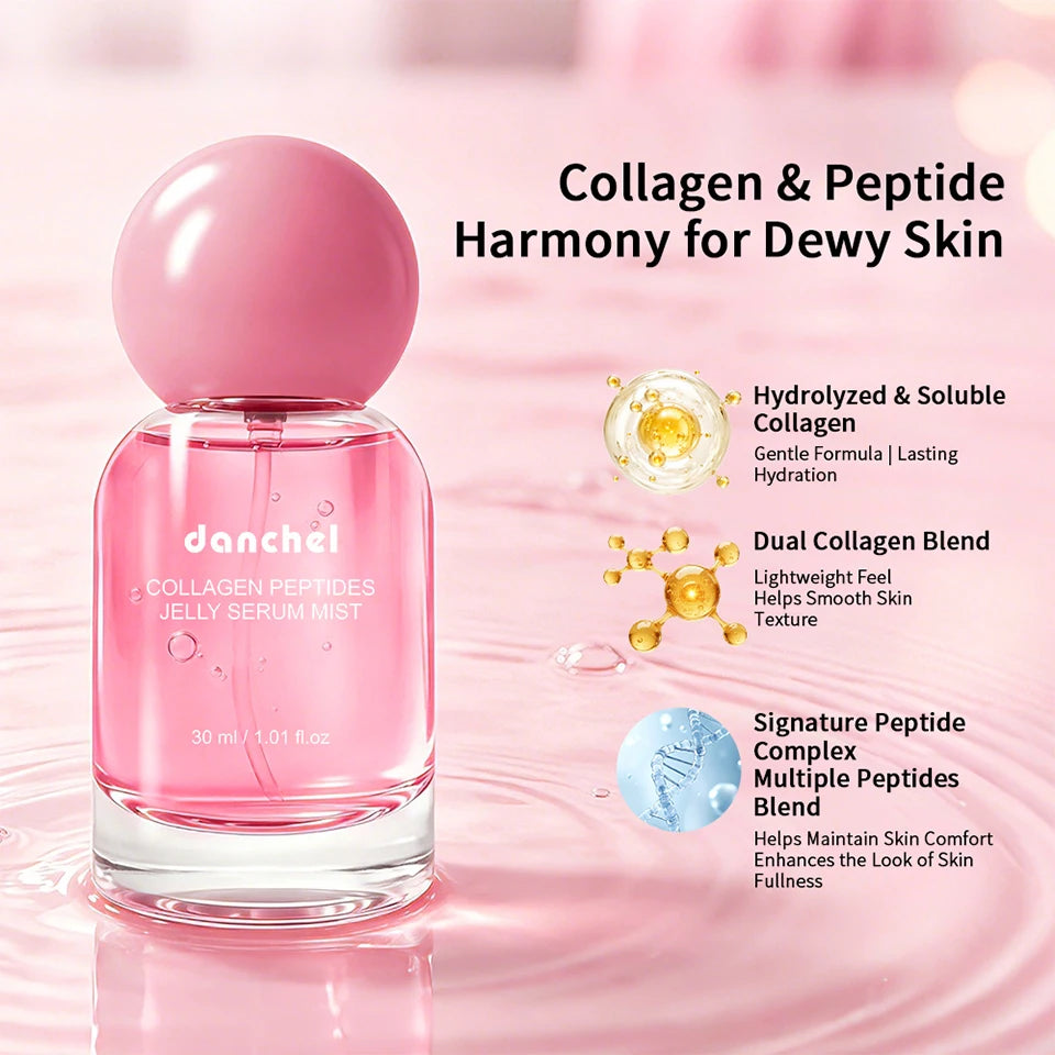 Collagen Peptide Jelly Serum Mist Hydrating Facial Spray