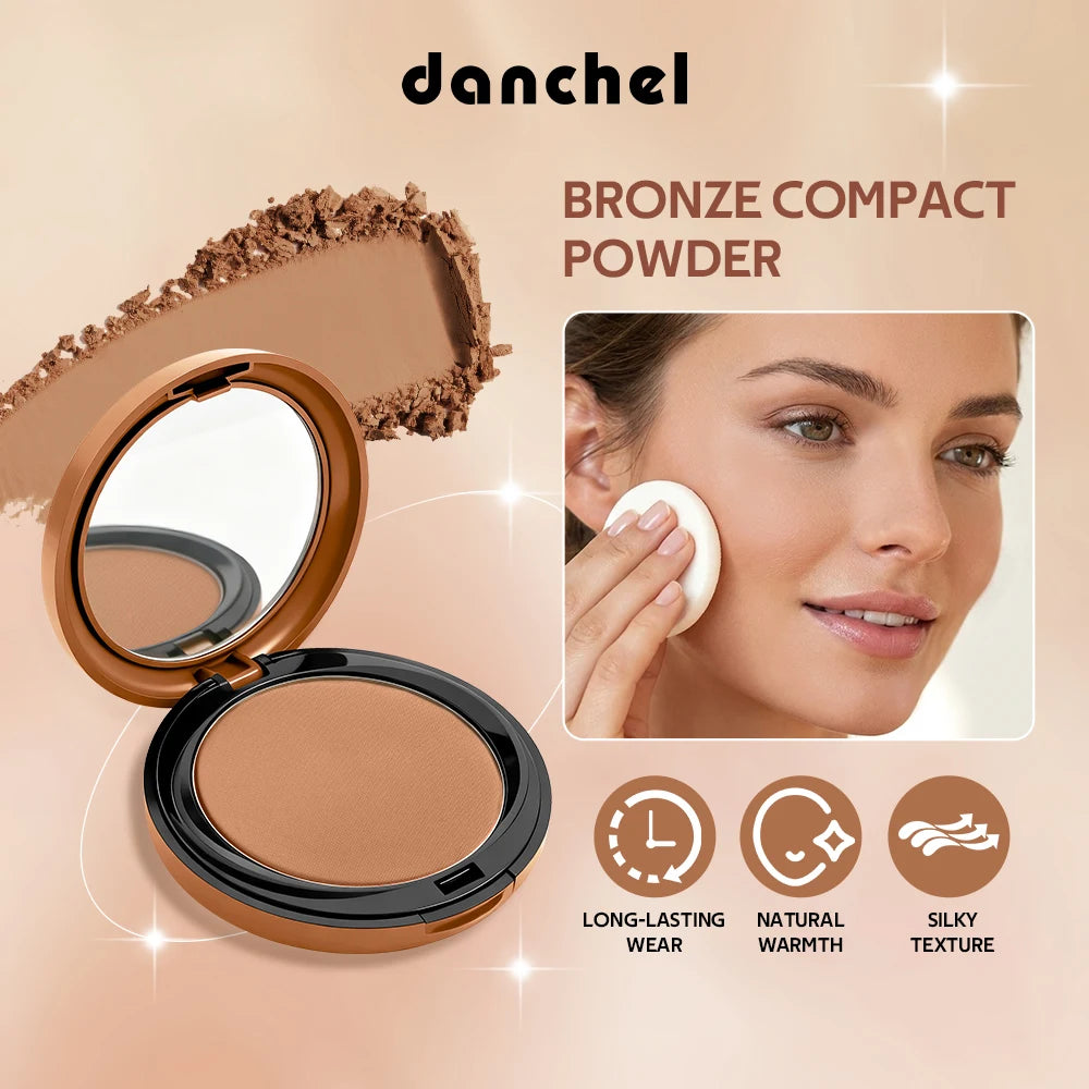 Matte Bronze Pressed Powder Contour and Setting Face Powder - 3