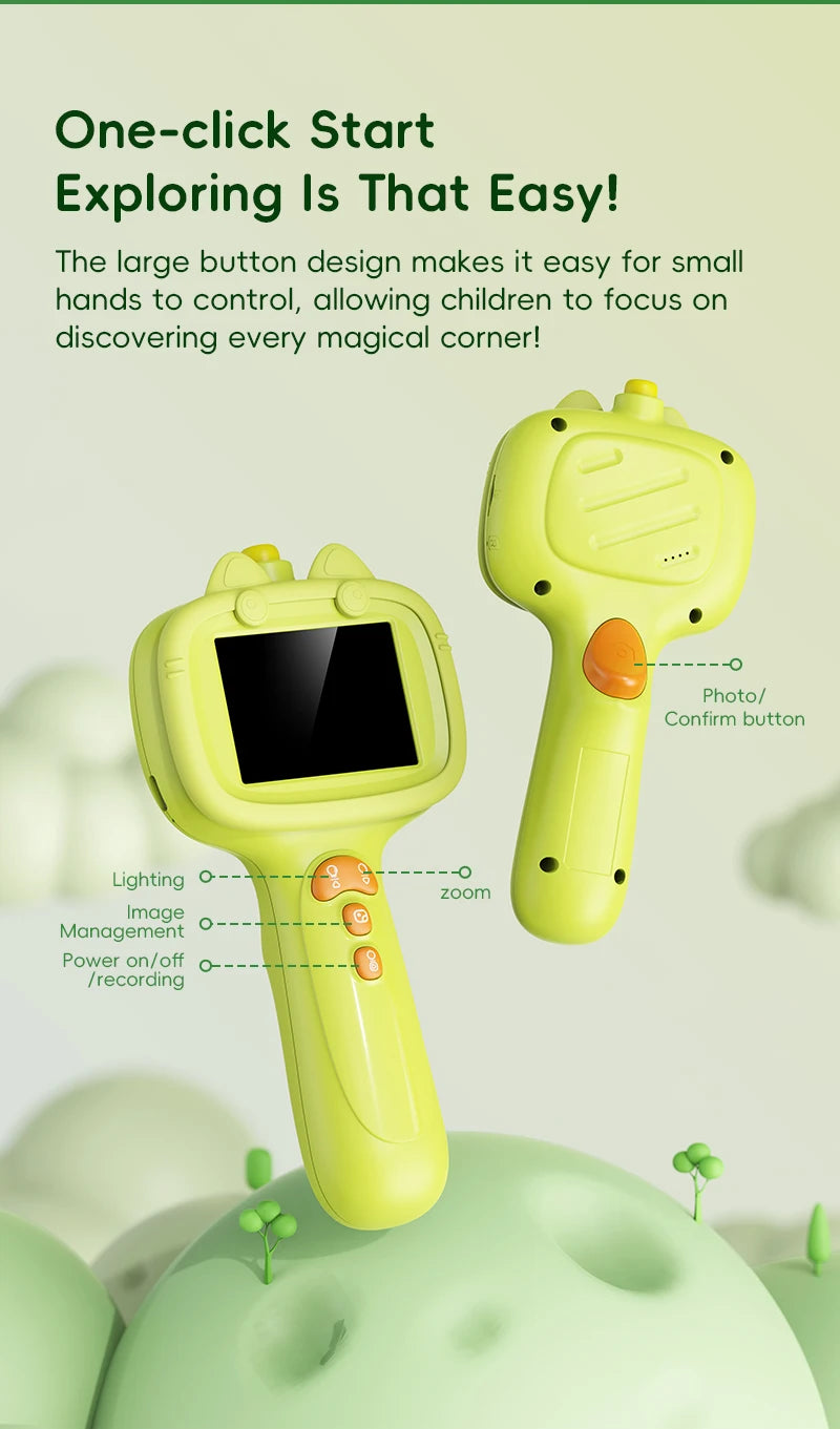 Kids Borescope Camera Educational Science Inspection Snake Scope