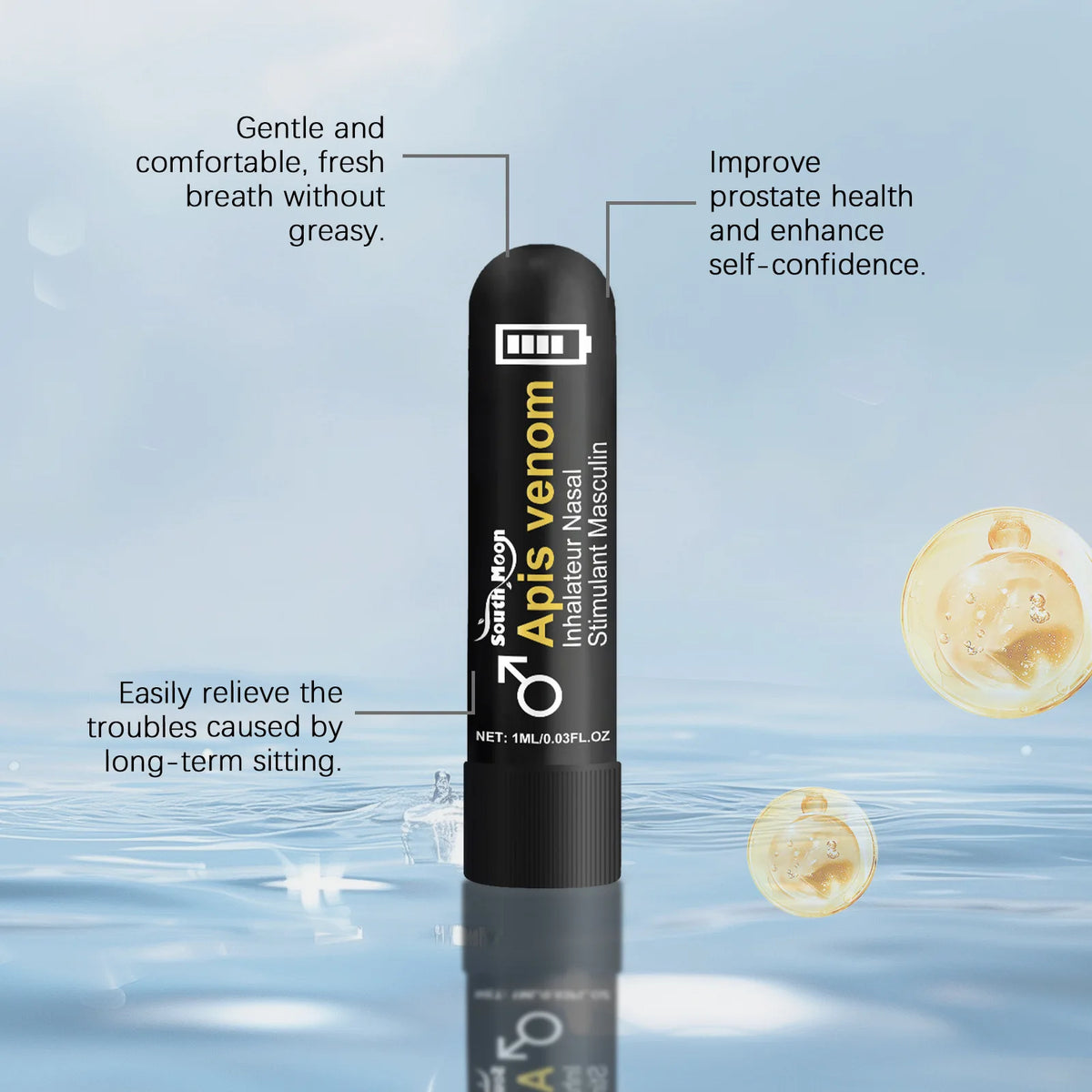 Men Nasal Inhaler Vitality And Charisma Daily Care Stick
