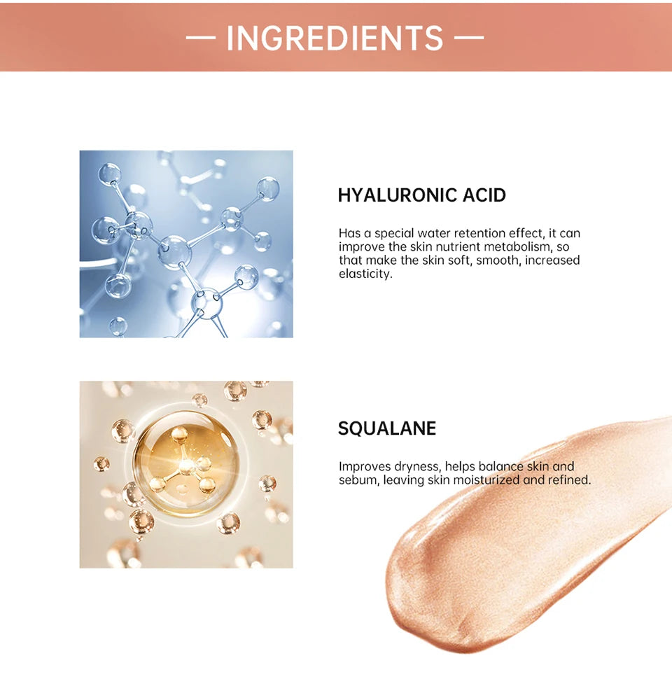 Liquid Face Highlighter Makeup Glow Boosting Illuminating Serum