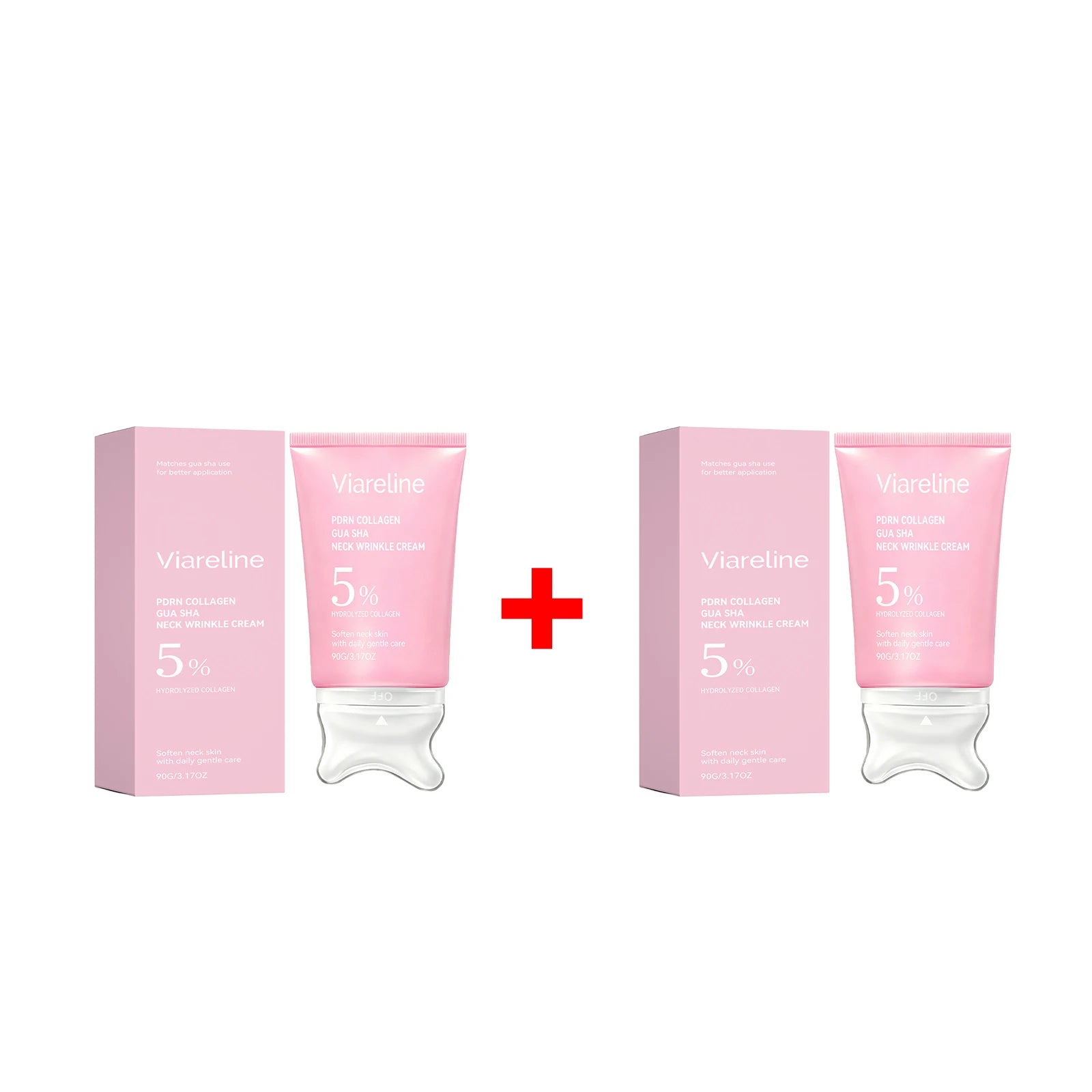 Collagen Neck Cream and Anti Wrinkle Massager for Firming Skin - 14