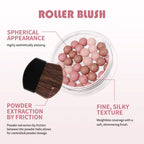 Roller Blush Spherical Powder Beads Shimmer Face Makeup Blusher
