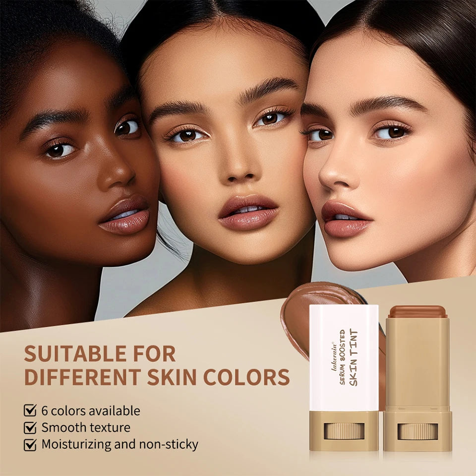 Skin Tint Stick Serum Foundation Cream Concealer Makeup - 9
