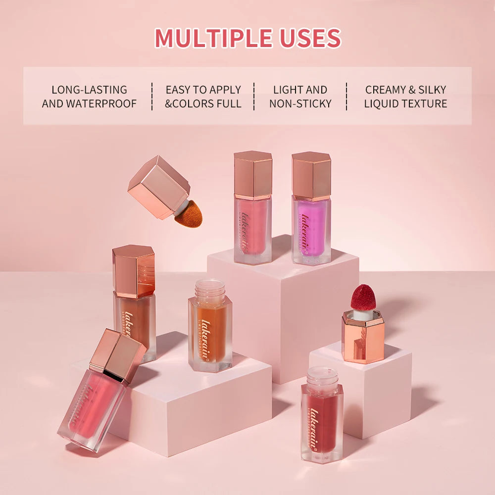 Liquid Blush Face Cheek Tint Long Lasting Matte Makeup