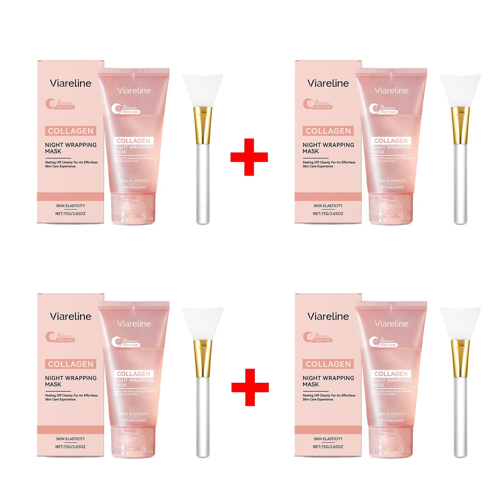 Collagen Night Wrapping Mask Peel Off Sleeping Facial Treatment - 15