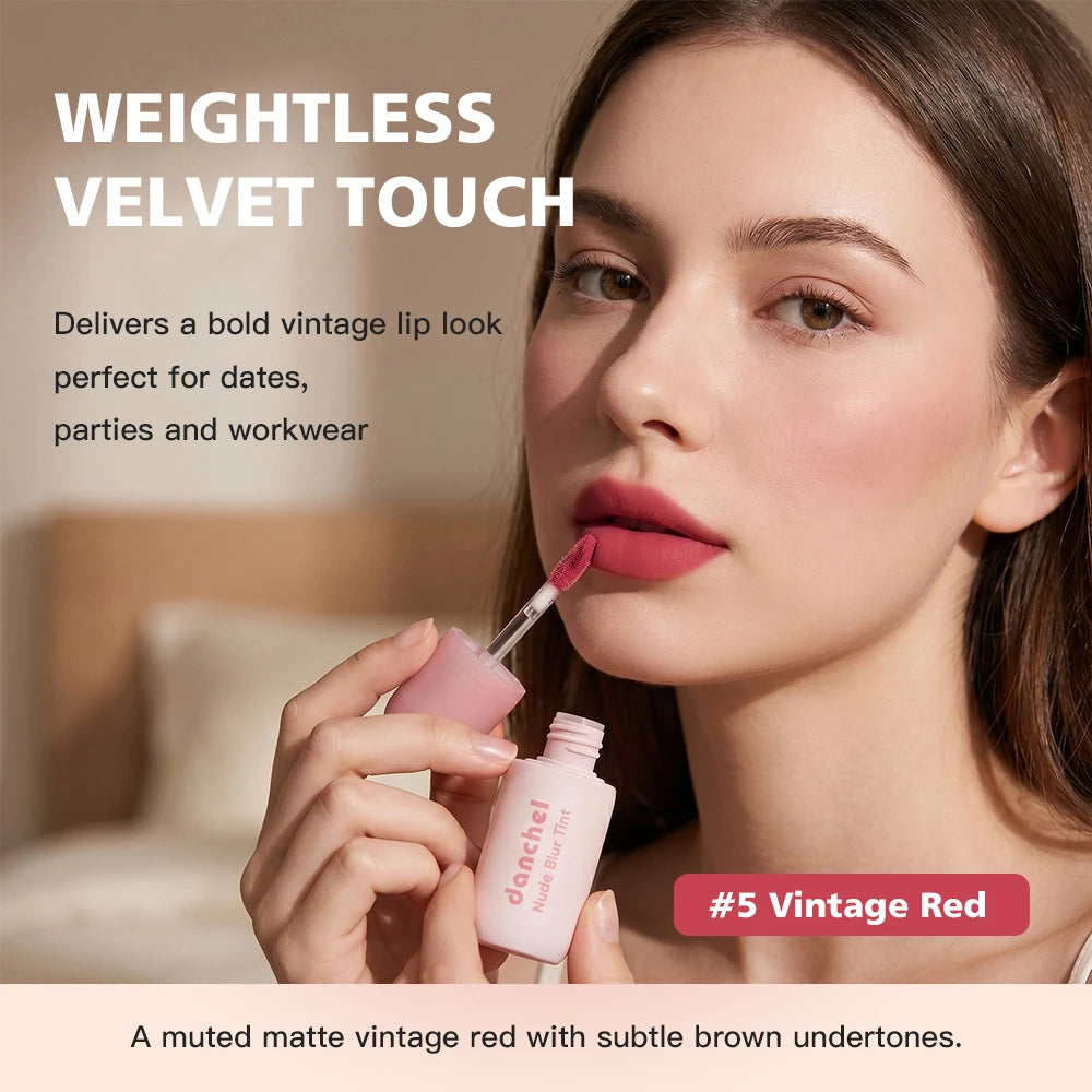 Nude Blurring Lip Tint and Velvet Cheek Blush - 14