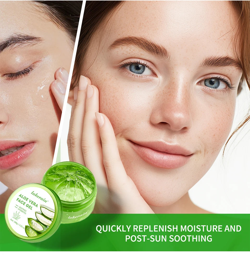 Aloe Vera Gel Moisturizing Soothing Hydrating Face Cream Skin Care