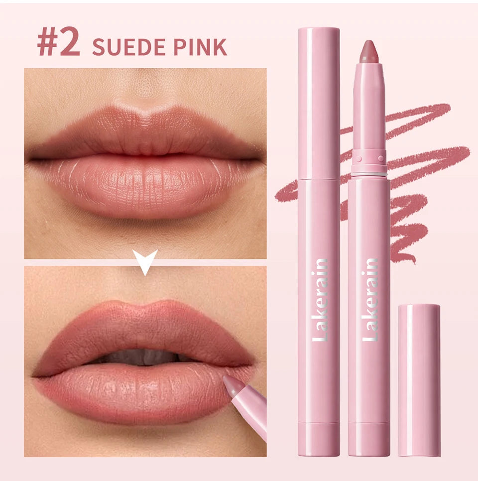 Matte Lip Liner Pencil Waterproof Lip Contour Makeup Pen