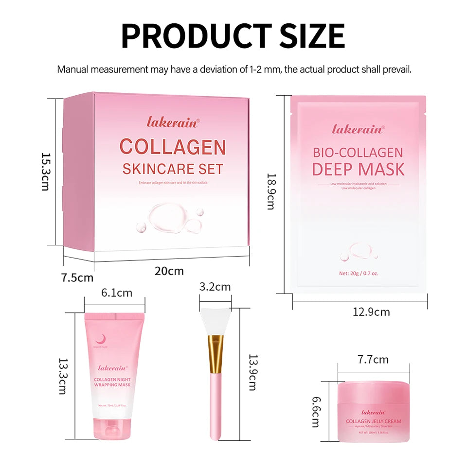 Collagen Skincare Set Facial Moisturizer Routine