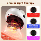 Electric Scalp Massager and Hair Oil Applicator Brush