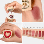 Strawberry Lip Mud Matte Lip Cream Long Lasting Velvet Lipstick