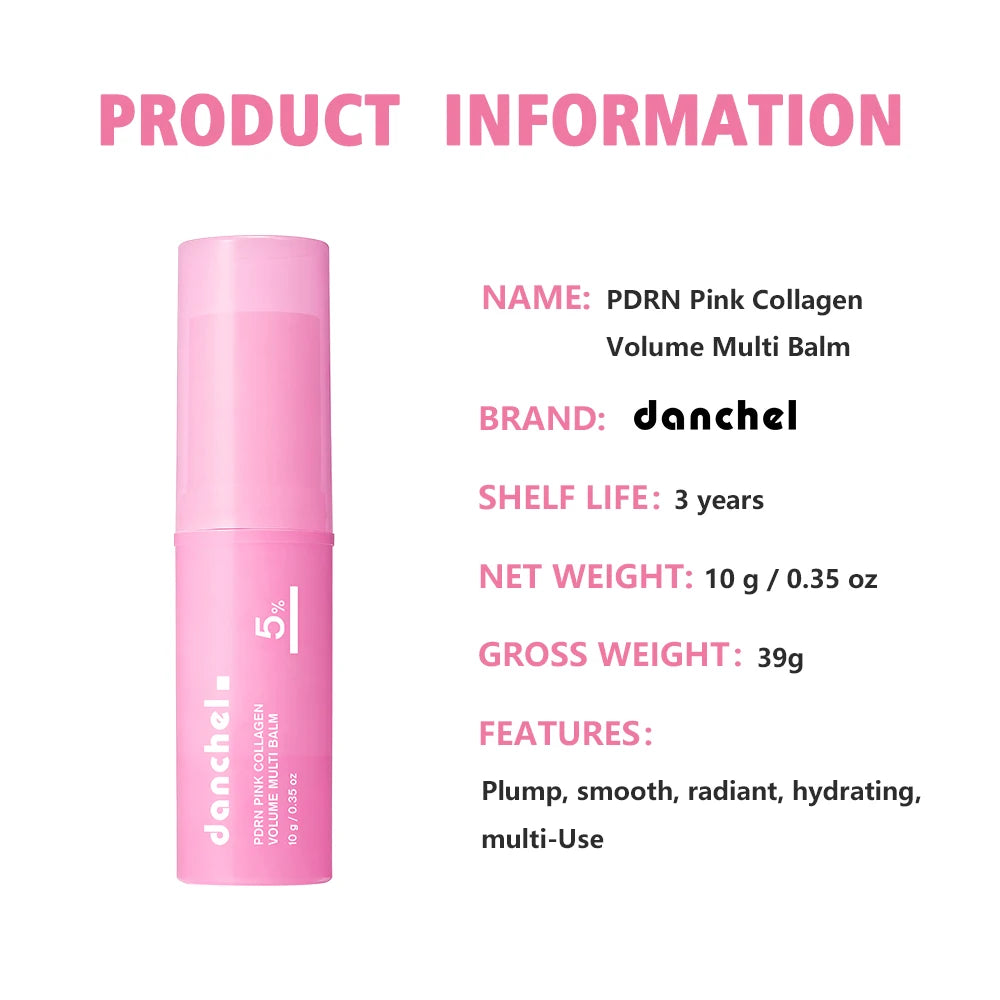 PDRN Pink Peptide Serum and Collagen Balm Skin Hydration Set