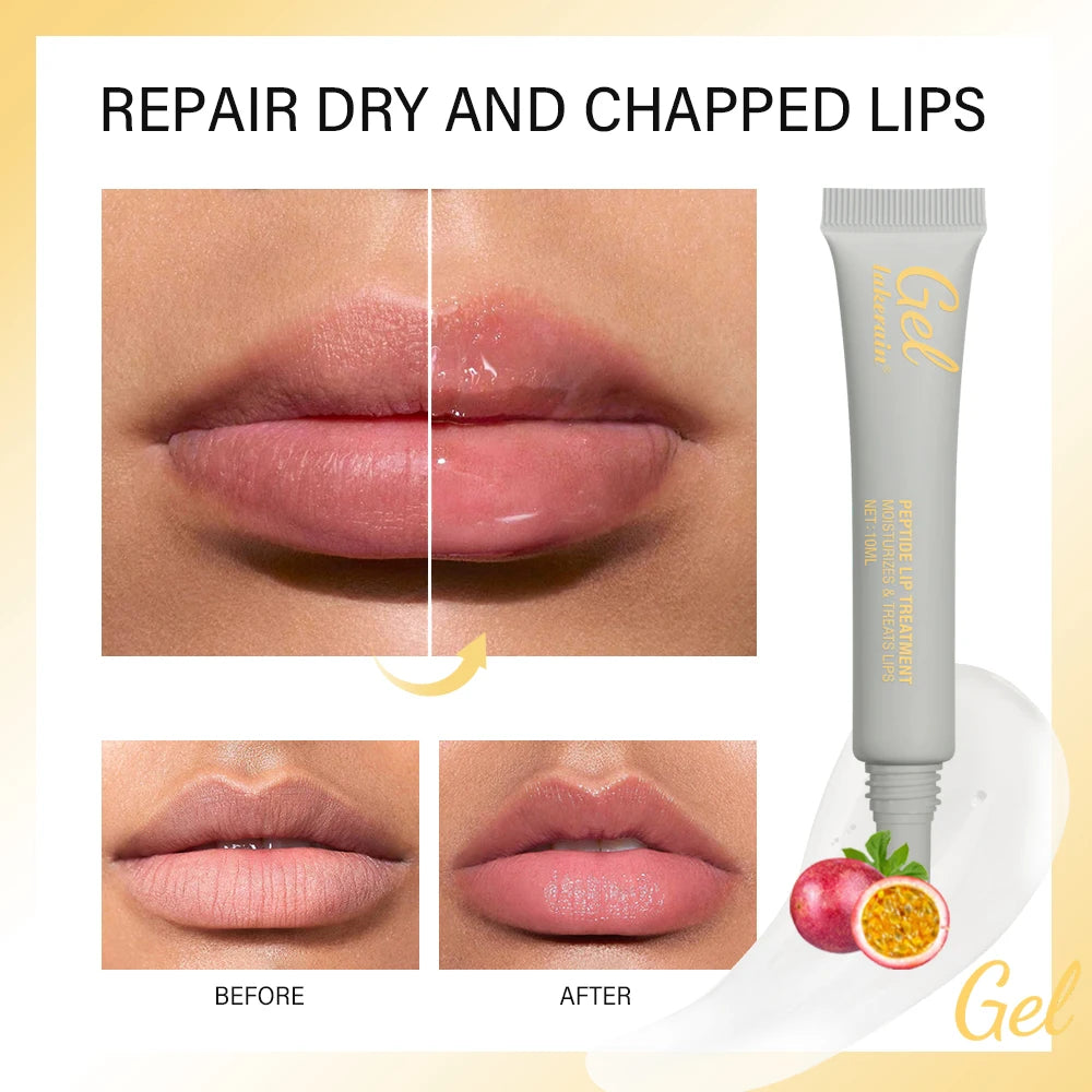 Peptide Lip Treatment Moisturizing Lip Balm Care Gel - 2