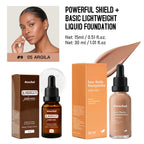Liquid Foundation and Primer Set Long Lasting Face Makeup Combo