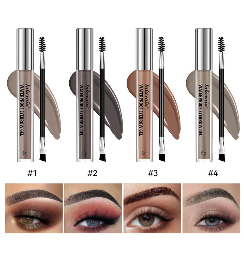Waterproof Eyebrow Gel Set Long Lasting Eyebrow Tint Makeup