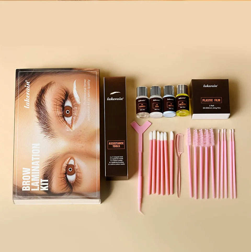 Brow Lamination Kit Eyebrow Lifting Perming Set - 17