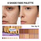 8 Shade Cream Concealer Palette Face Contour and Makeup Corrector