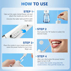 Water Dental Flosser Cordless Oral Irrigator for Teeth Cleaning