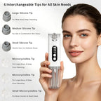 Pore Vacuum Blackhead Remover and Facial Cleansing Suction Tool