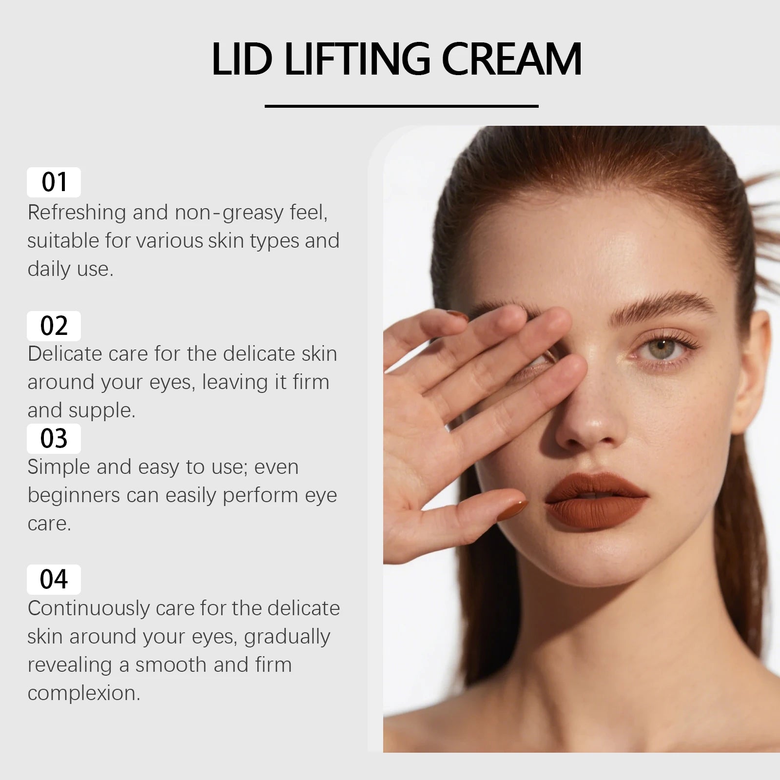 Firming Eye Cream for Dark Circles and Eye Contour Brightening Cream - 10