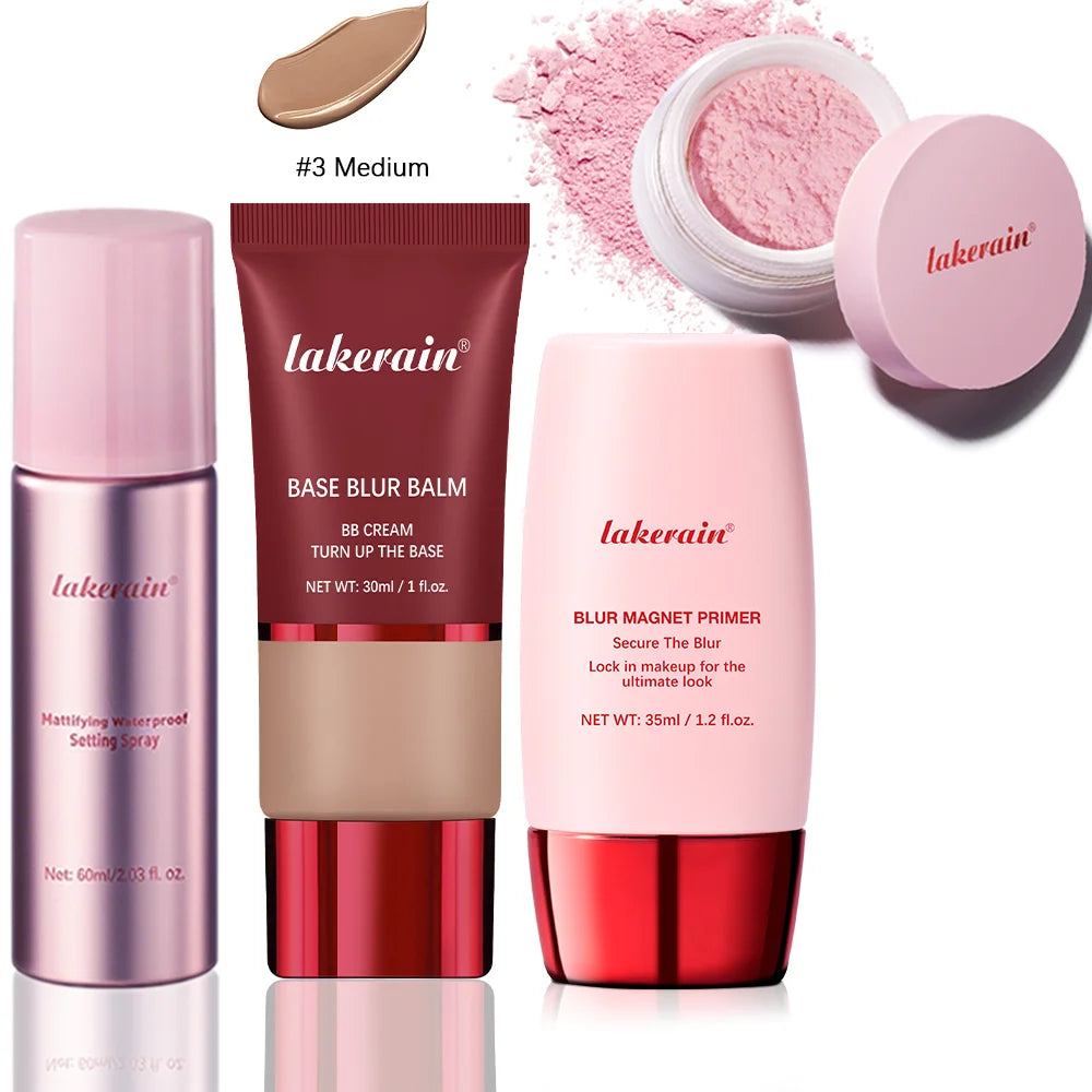 Complete Makeup Setting Kit and Face Primer Set - 35