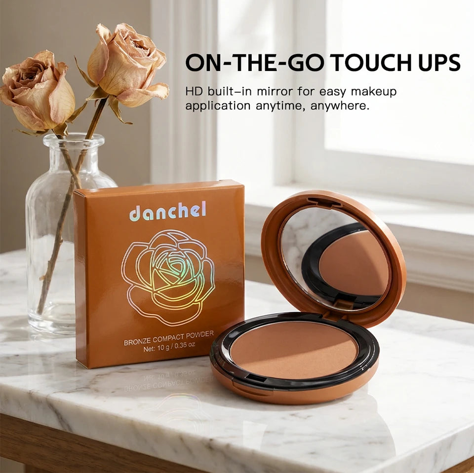 Matte Bronze Pressed Powder Contour and Setting Face Powder
