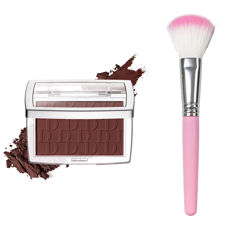 Embossed Blush Palette Matte Face Powder Cheek Makeup - 23