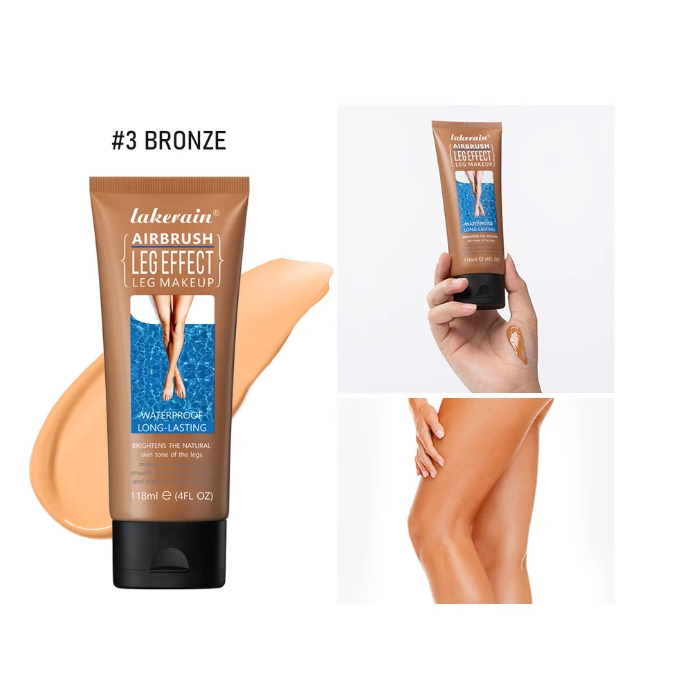 Waterproof Leg Makeup Lotion Body Foundation Airbrush Effect Cream - 20