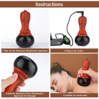 Electric Bianstone Gua Sha Massager Heated Scraping Tool