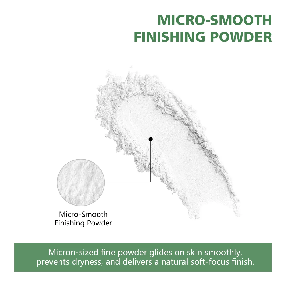 Matte Loose Powder Setting Powder for Oil Control and Flawless Finish