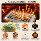 Jade Heating Pad and Electric Warming Mat for Pain Relief