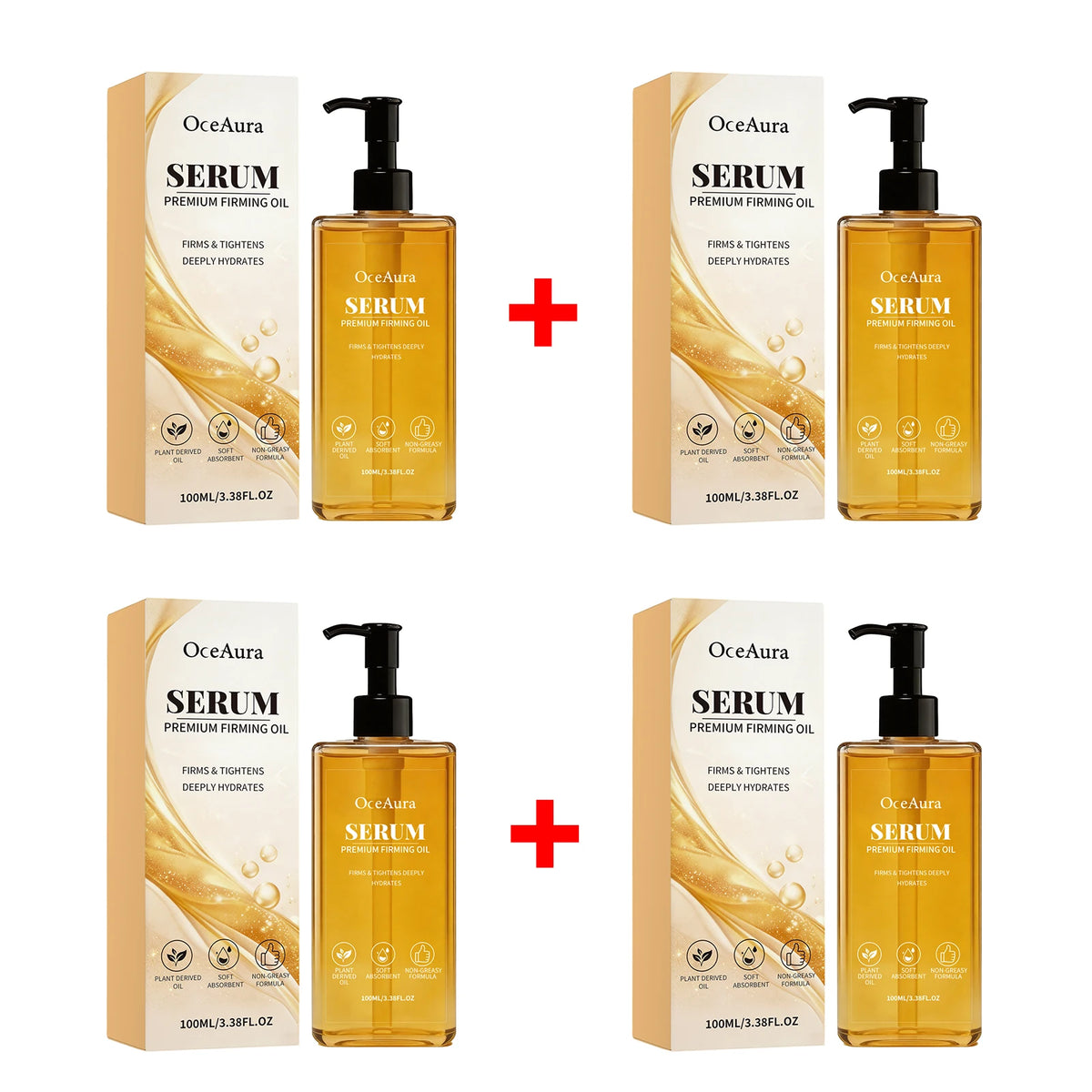 Firming Body Oil Skin Tightening Serum for Elasticity and Hydration