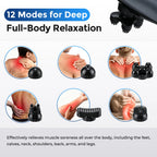 Handheld Percussion Massager Deep Tissue Body Relax Tool