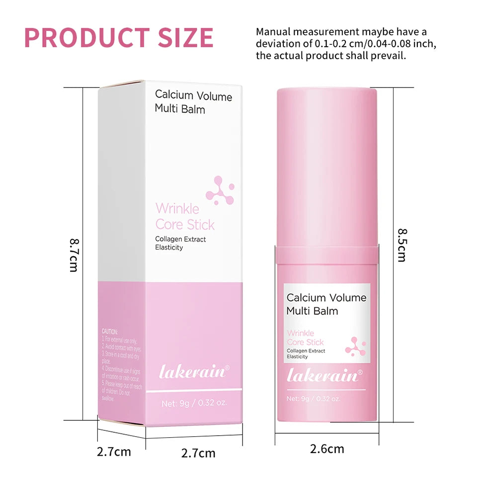 Calcium Volume Multi Balm Eye Wrinkle Stick Moisturizing Serum Bar