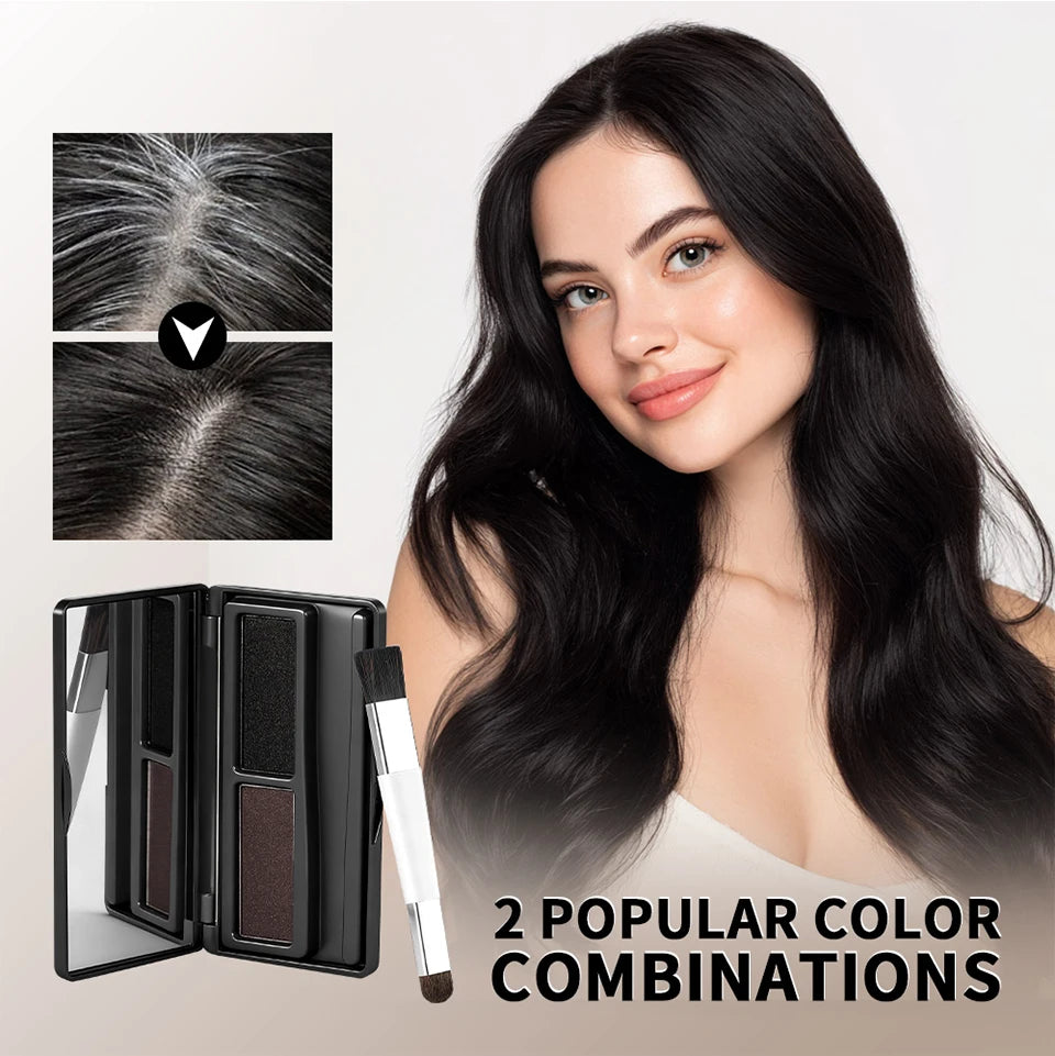Hair Root Cover Up Powder and Hairline Shadow Concealer - 9