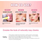 Butter Blush Palette Long Lasting Cream Cheek Makeup
