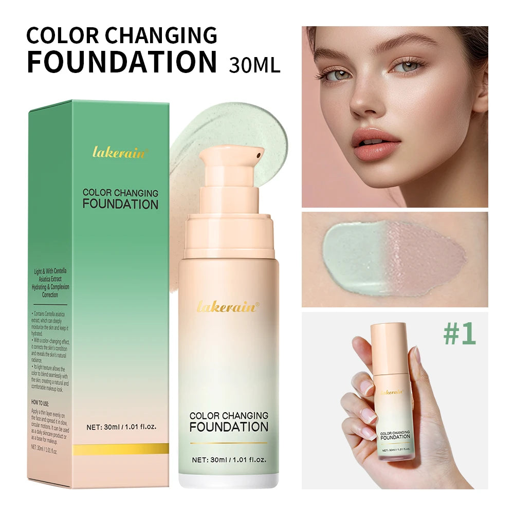 Color Changing Foundation Liquid Concealer Makeup - 23