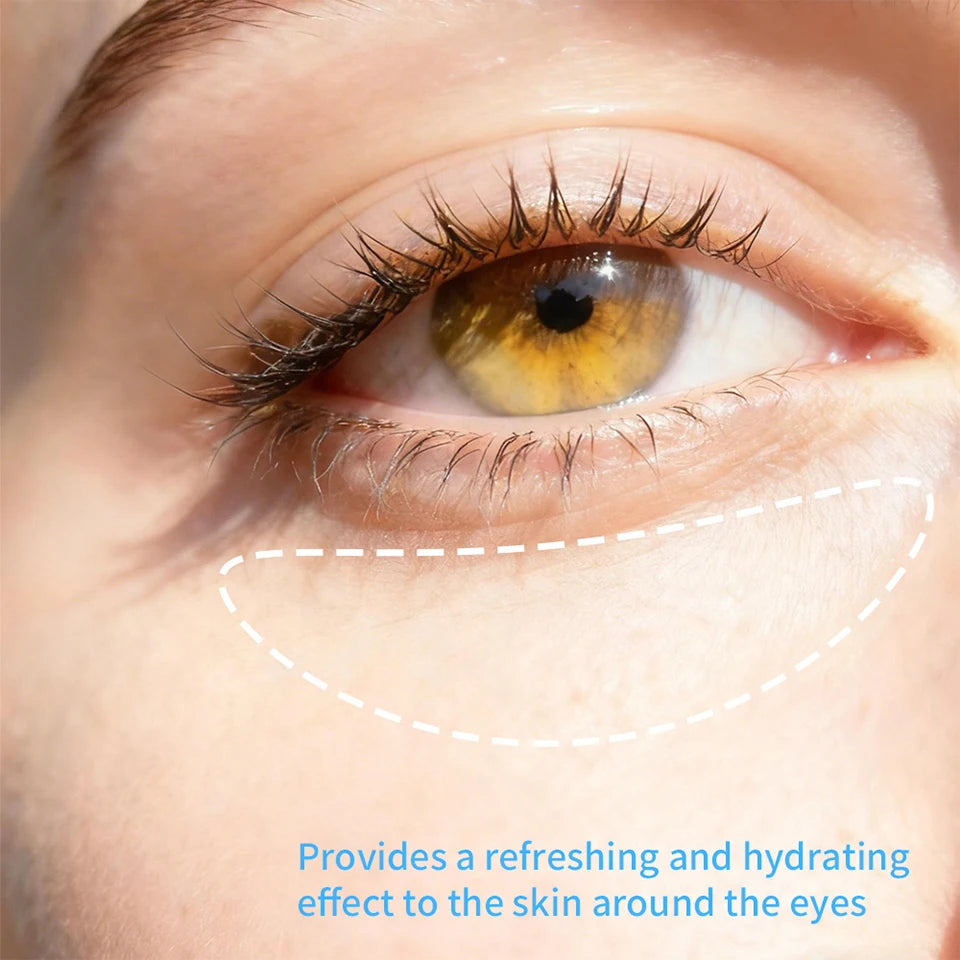Cooling Eye Gel Hydrating Serum for Dark Circles and Puffiness