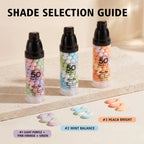 3 Color Correcting Concealer Primer SPF50 Face Makeup Base