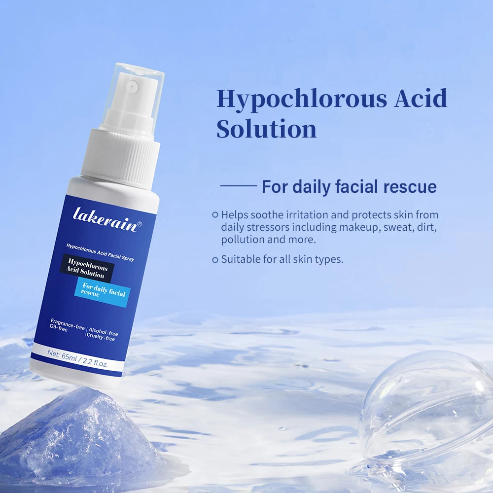 Hypochlorous Acid Facial Spray Skin Toner for Acne and Redness