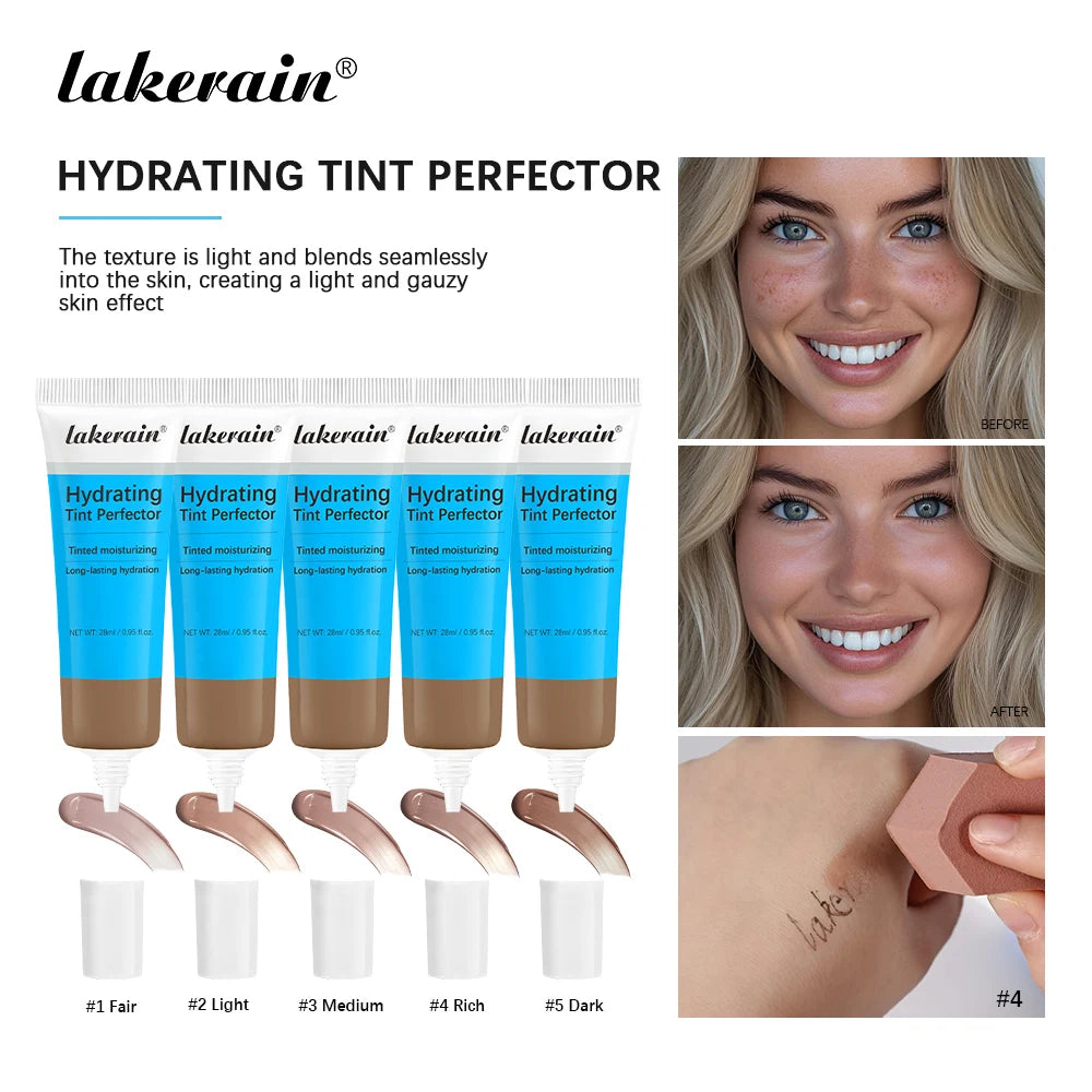 Hydrating Liquid Foundation and Tinted Moisturizing Face Cream