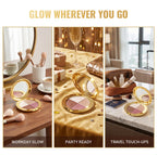 Highlighting Eye and Cheek Palette Shimmer Face Makeup Bronzer