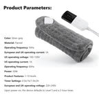 Electric Heating Pad and Thermal Warming Mat for Back Pain Relief