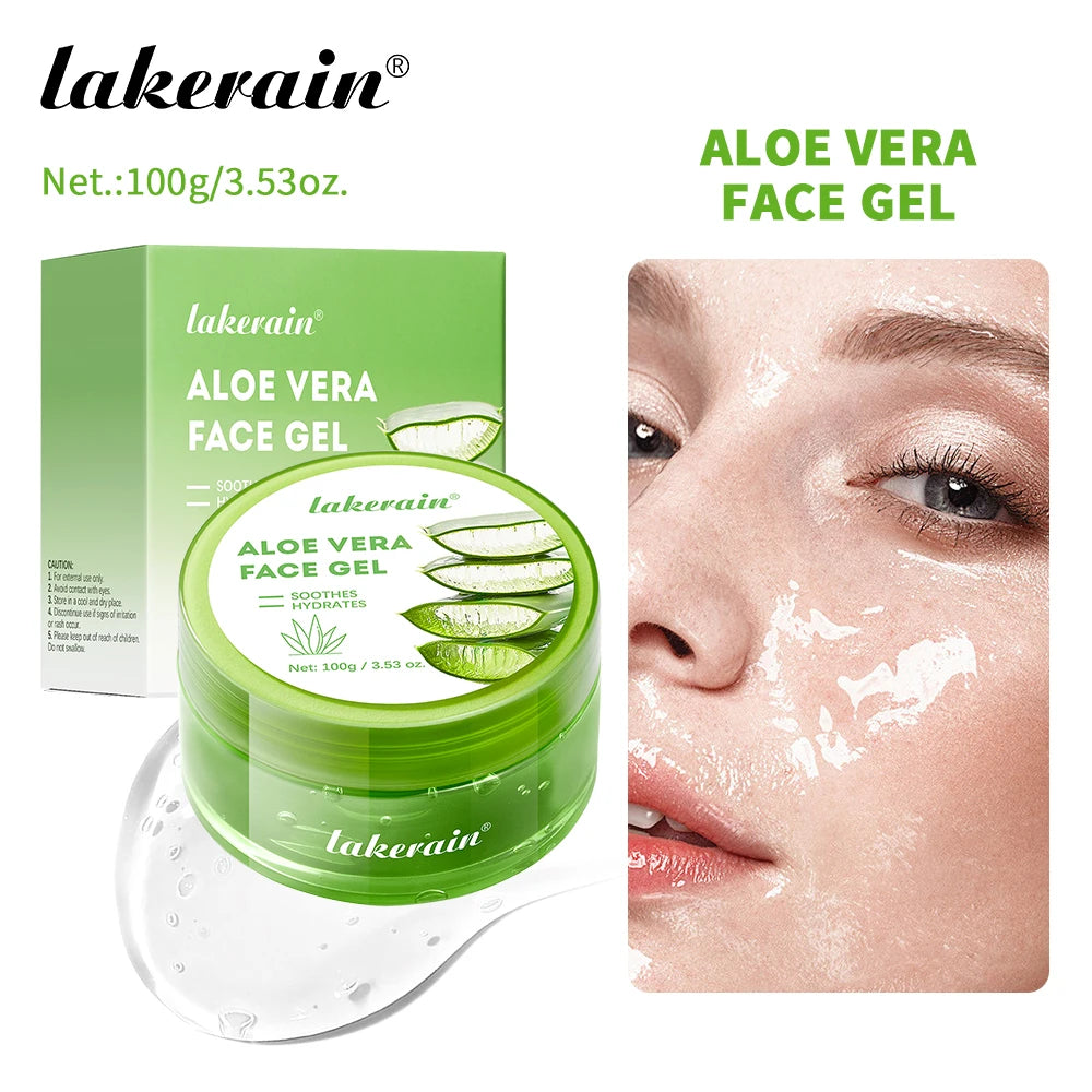 Aloe Vera Gel Moisturizing Soothing Hydrating Face Cream Skin Care