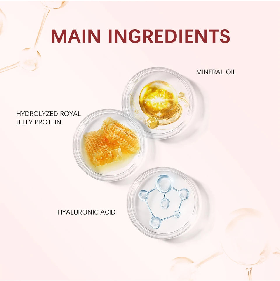 Honey Infused Lip Oil Hydrating Gloss and Moisturizing Lip Tint - 14