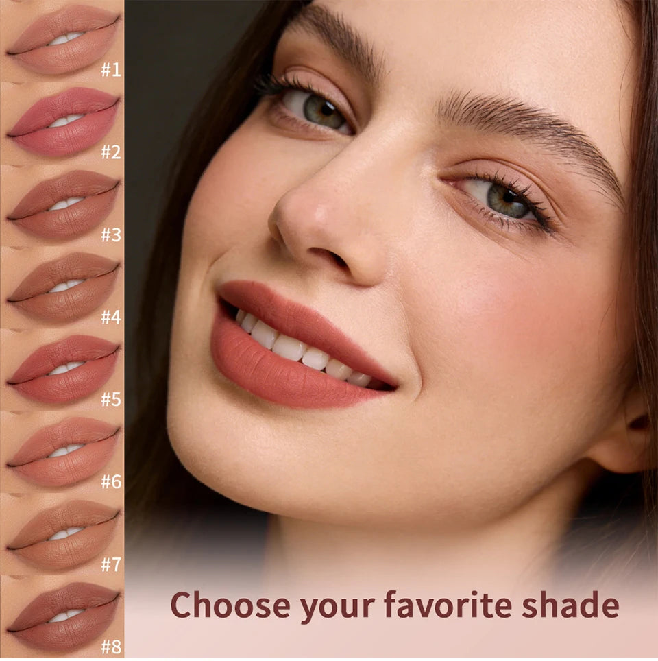 2 in 1 Air Cushion Lip Cream and Blush Waterproof Matte Lip Tint